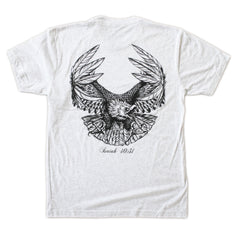 "Eagle" T-shirt Heather Gray - Spiritual Creature - Spiritual Creature