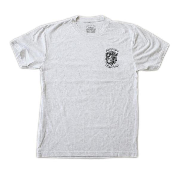 "Eagle" T-shirt Heather White - Spiritual Creature - Spiritual Creature