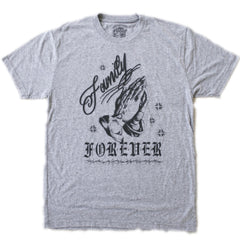 "Family Forever" T-shirt Heather Gray - Spiritual Creature - Spiritual Creature