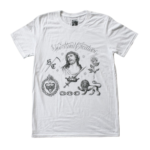 "Paño" T-shirt White - Spiritual Creature - Spiritual Creature 